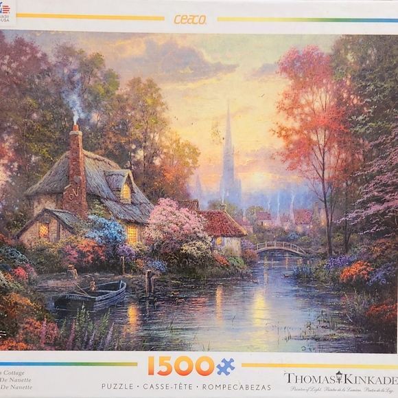 Thomas Kinkade Jigsaw Puzzle. 1500 pcs, new unopened - Picture 1 of 4